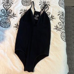 Free people black bodysuit